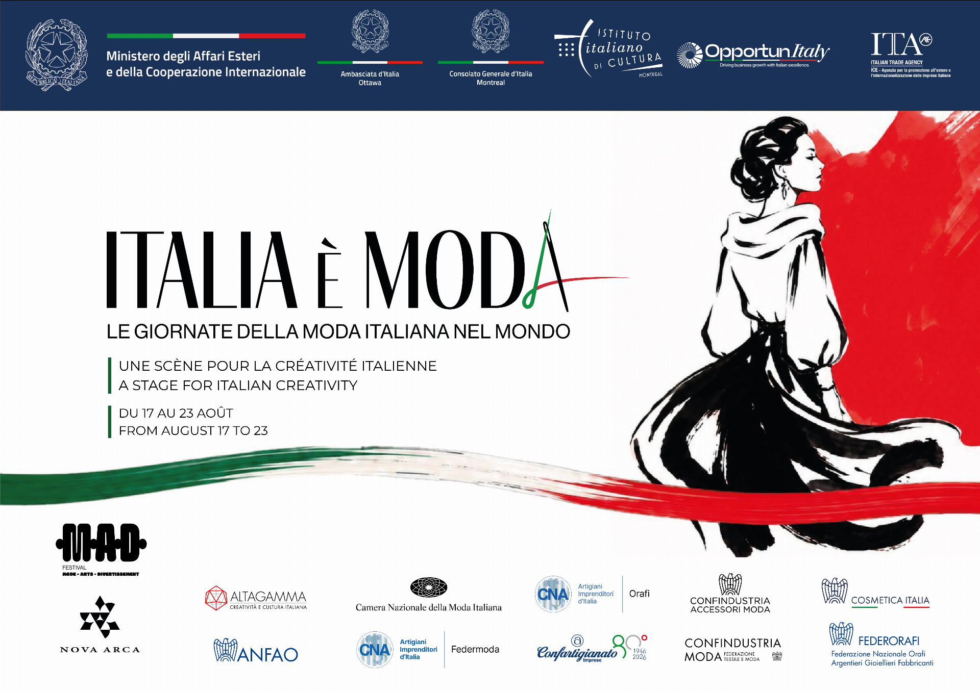 UNE SCENE POUR LA CREATIVITE ITALIENNE